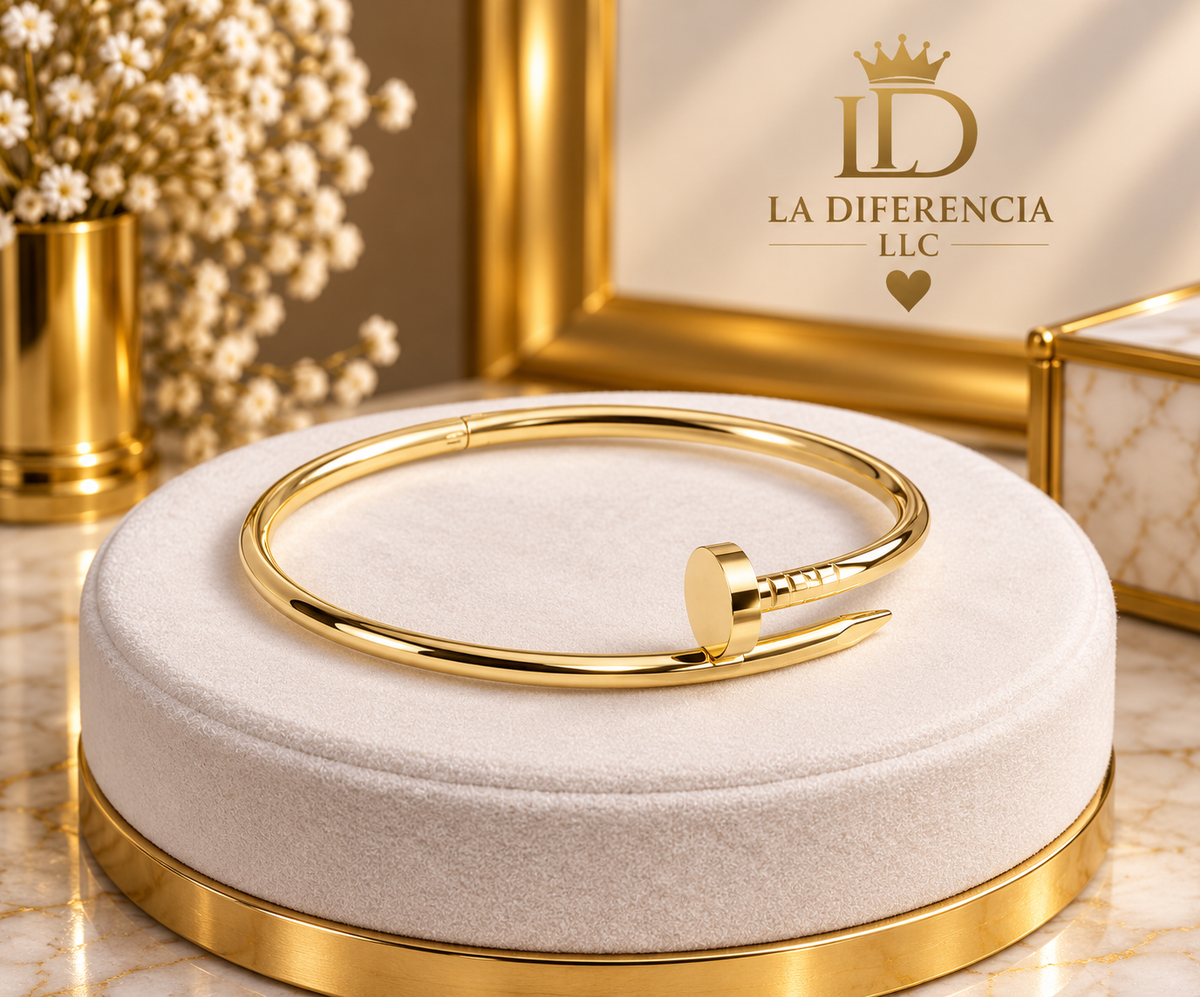 Pulso Clavo Dorado – Oro Laminado XP 14K