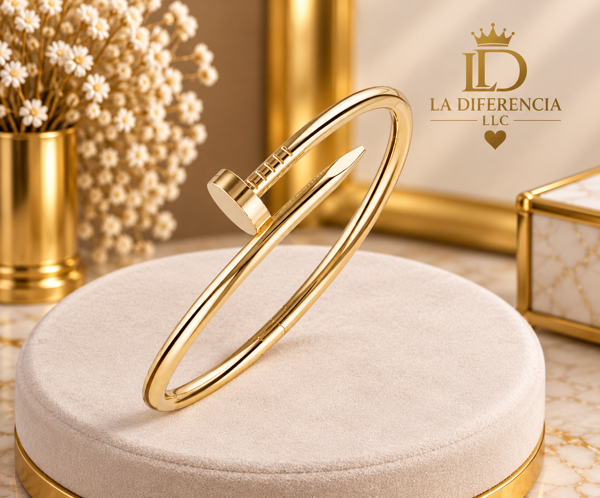 Pulso Clavo Dorado – Oro Laminado XP 14K