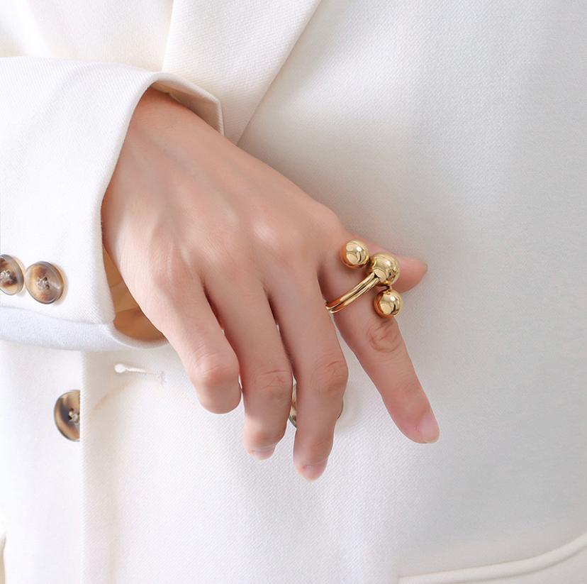 Ring of 3 balls (anillo de 3 bolas )